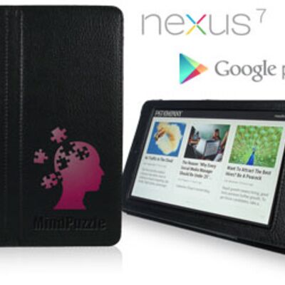 Debossed TEXT Nexus 7 Smart Case Thumbnail