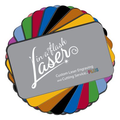 Engraved Aluminum Business Cards Thumbnail