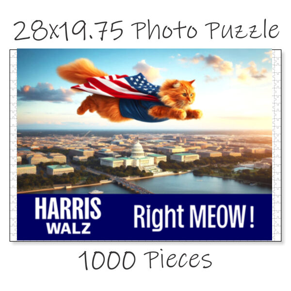 Majestic Orange Flying Cat - Harris Walz - 1000 Pieces Thumbnail