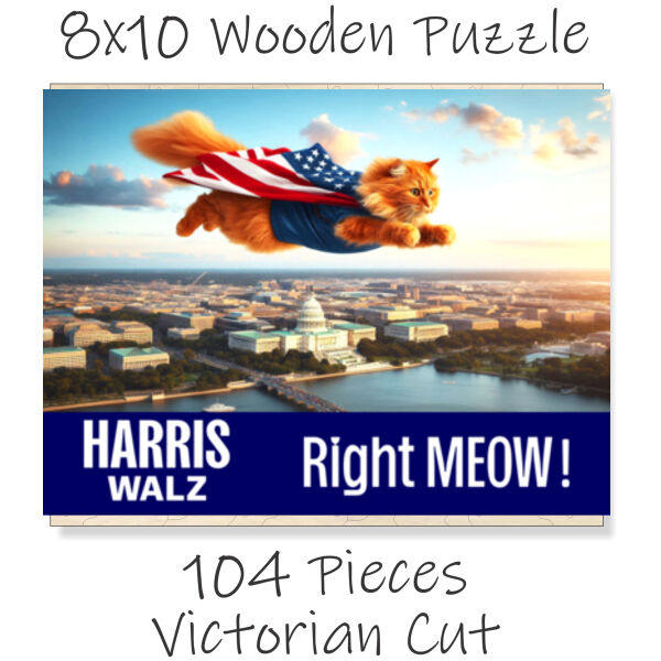 Majestic Orange Flying Cat - Harris Walz - 104 PIECES Thumbnail