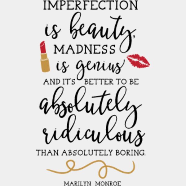Imperfection Is Beauty SVG Thumbnail