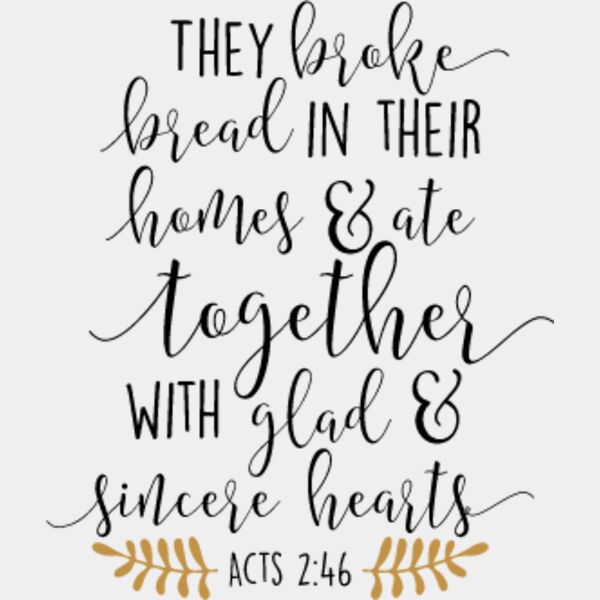 Acts 2 46 SVG Thumbnail