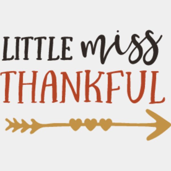 Little Miss Thankful SVG Thumbnail