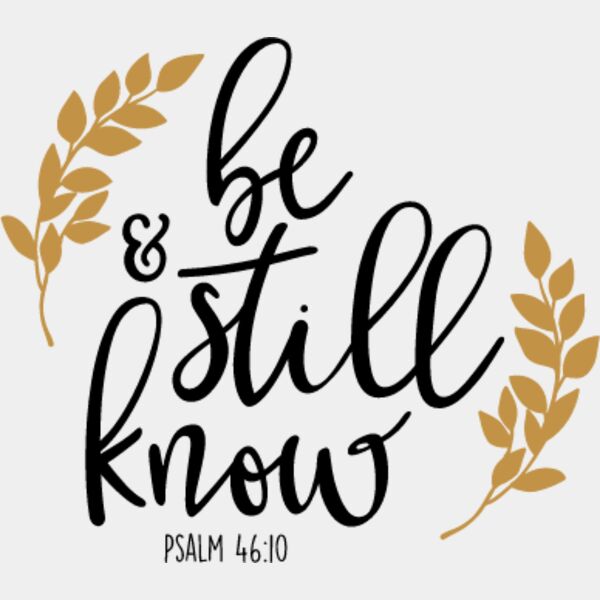 Be Still and Know SVG Thumbnail