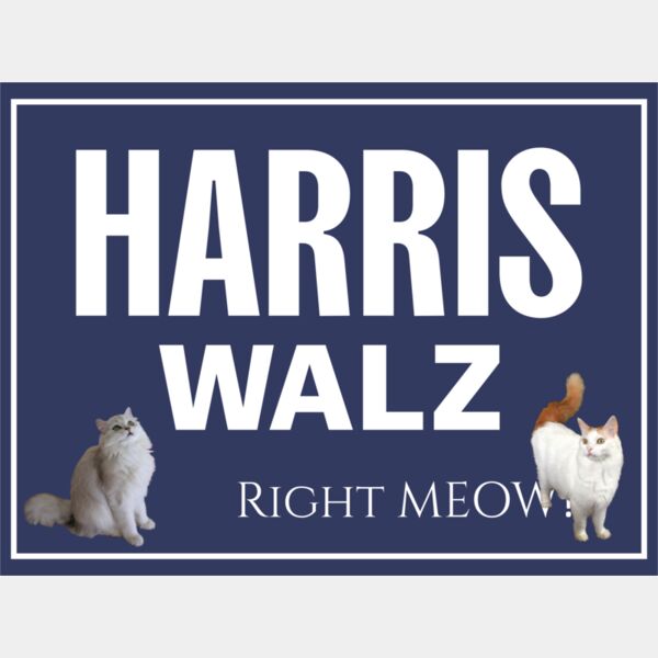 Blue Cats Sign Thumbnail